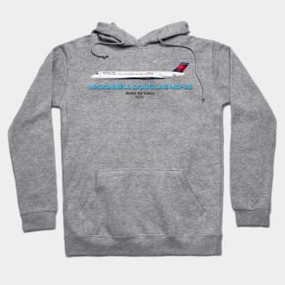 McDonnell Douglas MD-88 - Delta Air Lines Hoodie